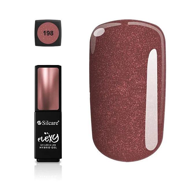 Flexy Hybrid Gel Trajni gel lak za nokte UV/LED - So Rose So Gold 198 - Tampo 5902560538953| SILCARE | KOZMO Flexy Hybrid Gel Trajni gel lak za nokte UV/LED - So Rose So Gold 198 - Tampo 5902560538953| SILCARE | KOZMO