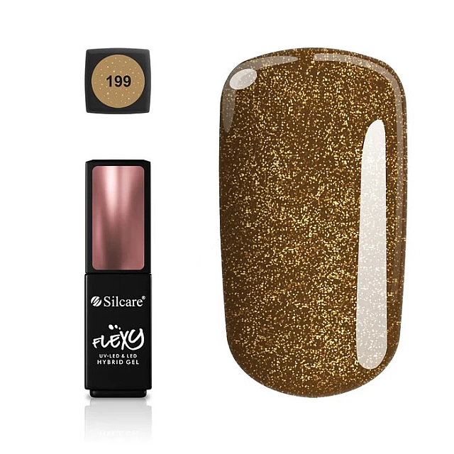 Flexy Hybrid Gel Trajni gel lak za nokte UV/LED - So Rose So Gold 199 - Tampo 5902560538960| SILCARE | KOZMO Flexy Hybrid Gel Trajni gel lak za nokte UV/LED - So Rose So Gold 199 - Tampo 5902560538960| SILCARE | KOZMO