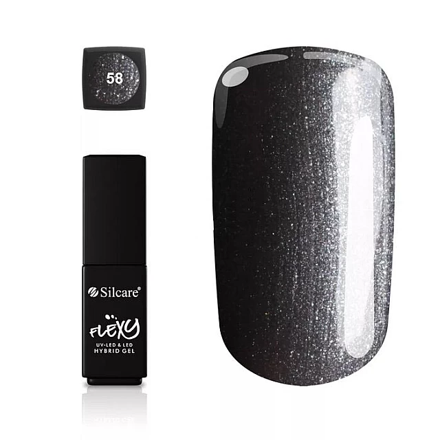 Flexy Hybrid Gel Trajni gel lak za nokte UV/LED - 58 5902560519952 | SILCARE | KOZMO Flexy Hybrid Gel Trajni gel lak za nokte UV/LED - 58 5902560519952 | SILCARE | KOZMO