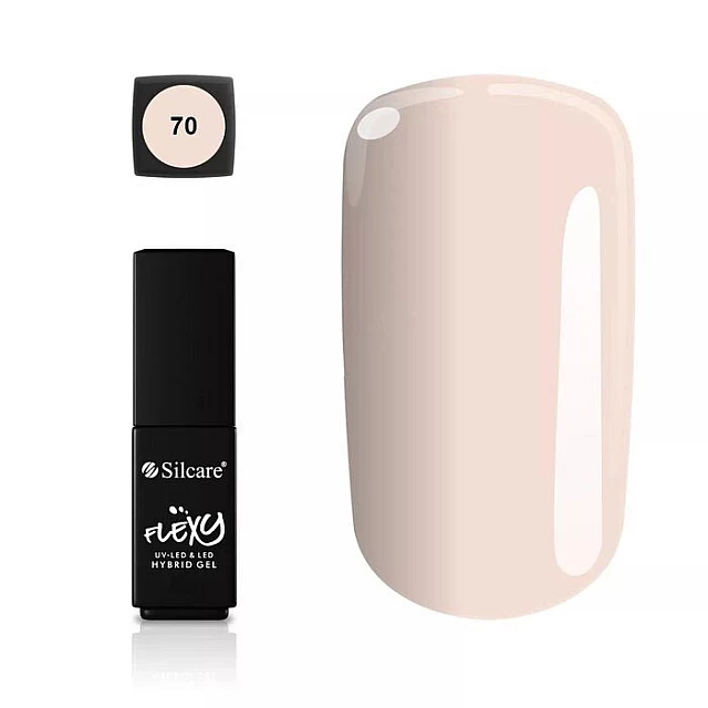 Flexy Hybrid Gel Trajni gel lak za nokte UV/LED - 70 5902560522624 | SILCARE | KOZMO Flexy Hybrid Gel Trajni gel lak za nokte UV/LED - 70 5902560522624 | SILCARE | KOZMO