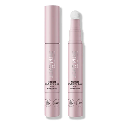 Rumenilo za lice sa mat efektom #01 3 u 1 -  JOKO PURE