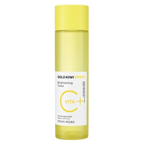 Holika Holika Gold Kiwi Vita C toner za izbeljivanje i piling u setu