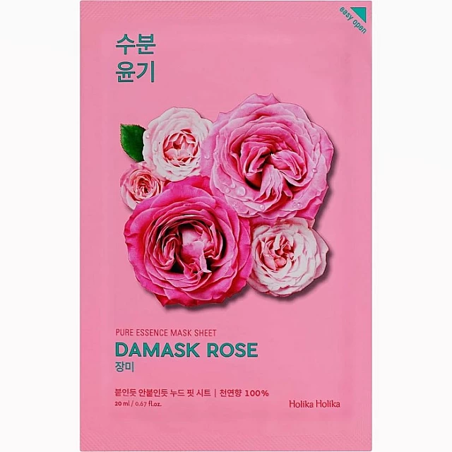 Holika Holika Pure Essence maska za lice sa ekstraktom ruže 23ml 8806334368098 | HOLIKA HOLIKA | KOZMO Holika Holika Pure Essence maska za lice sa ekstraktom ruže 23ml 8806334368098 | HOLIKA HOLIKA | KOZMO