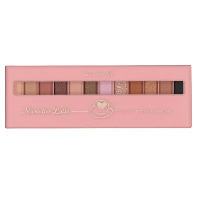 Paleta senki za oci Never too Latte | Lovely | Kozmo | 5905309912779