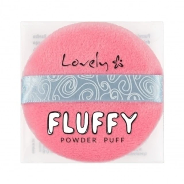 Okrugli jastučić za nanošenje pudera Fluffy 5907439135806 Lovely Kozmo 