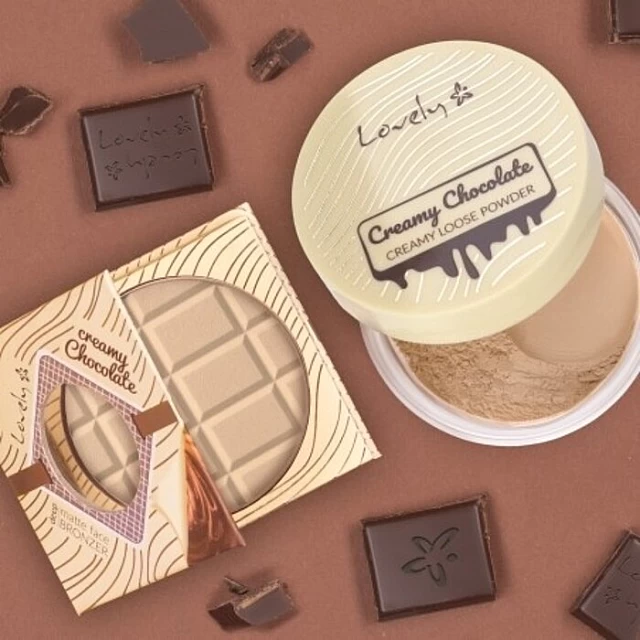 Puder u prahu Creamy Chocolate | Kozmo Lovely 5901801697381 Puder u prahu Creamy Chocolate | Kozmo Lovely 5901801697381