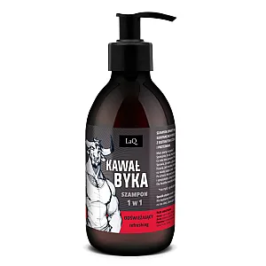 Šampon za jačanje kose za muškarce sa ekstraktom žen-šena i proteinima Piece of Bull 300ml