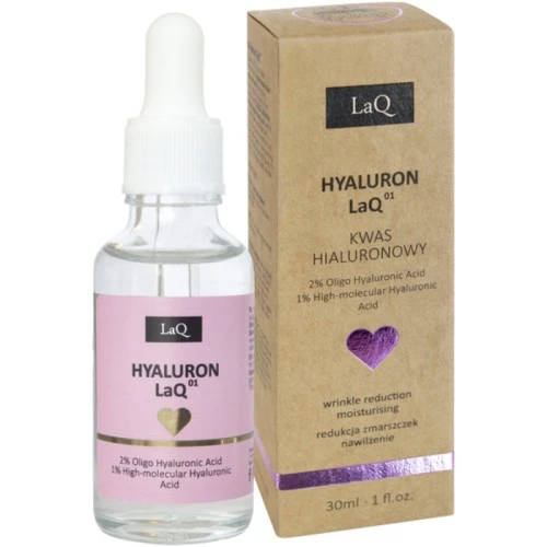 Aktivni gel serum za lice sa hijaluronskom kiselinom LaQ01 za intenzivnu hidrataciju kože 30ml Aktivni gel serum za lice sa hijaluronskom kiselinom LaQ01 za intenzivnu hidrataciju kože 30ml