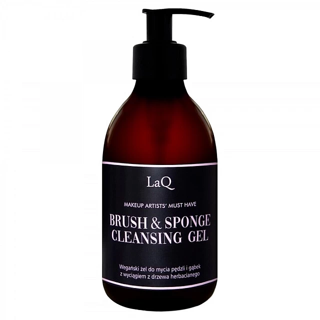 Gel za dubinsko pranje make-up četkica i sunđera za šminku 300ml | LaQ | KOZMO Gel za dubinsko pranje make-up četkica i sunđera za šminku 300ml | LaQ | KOZMO