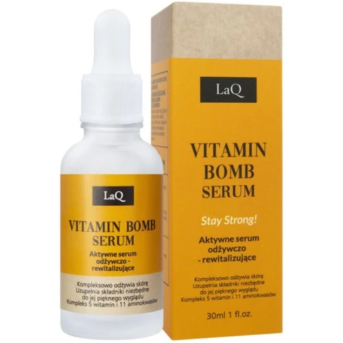 No5 Vitamin bomb - Aktivni kremasti serum za lice za revitalizaciju kože i delovanjem protiv bora 30ml 