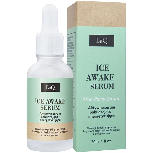 No8 Ice Awake - Aktivni gel serum za lice za umornu i dehidriranu kožu - 30ml | LaQ | KOZMO LaQ No8 Ice Awake - Aktivni gel serum za lice za umornu i dehidriranu kožu - 30ml | KOZMO