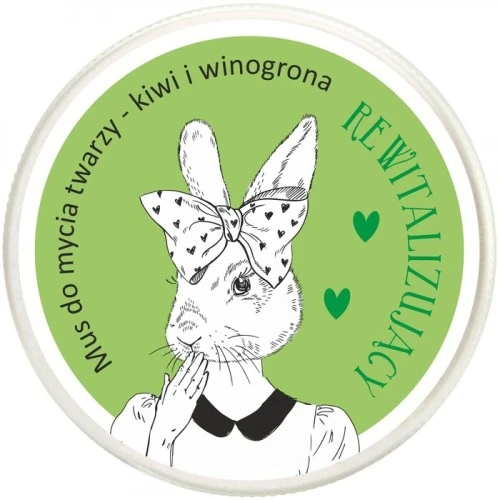 Piling i pena za čišćenje i umivanje lica sa mirisom kivija i grožđa 100ml