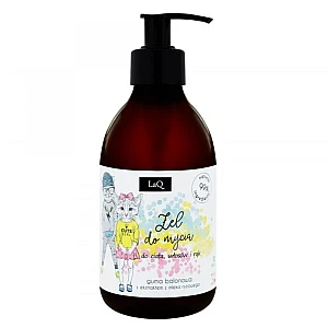 Prirodni gel za tuširanje za decu sa mirisom žvakaće gume - Nežno pranje za osetljivu kožu 300ml