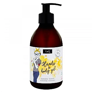 Prirodni tečni sapun i gel za tuširanje sa mirisom banane - Prirodni proizvod bez isušivanja kože 300ml