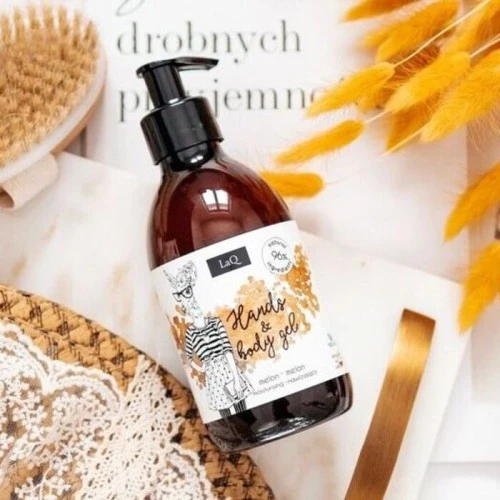 Prirodni tečni sapun i gel za tuširanje sa mirisom dinje 300ml