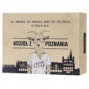 Sapun sa mirisom senzualnog parfema i aktivnim ugljem za muškarce Goat 85g