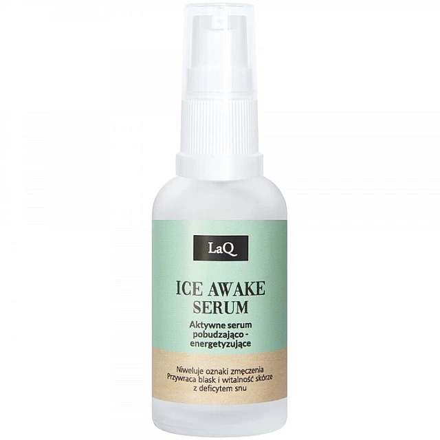 No8 Ice Awake - Aktivni gel serum za lice za umornu i dehidriranu kožu - 30ml | LaQ | KOZMO LaQ No8 Ice Awake - Aktivni gel serum za lice za umornu i dehidriranu kožu - 30ml | KOZMO