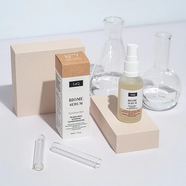 No7 Biome Serum - Aktivni gel serum za lice - terapija za veoma osetljivu i problematičnu kožu 30ml| LaQ | KOZMO LaQ No7 Biome Serum - Aktivni gel serum za lice - terapija za veoma osetljivu i problematičnu kožu 30ml | KOZMO