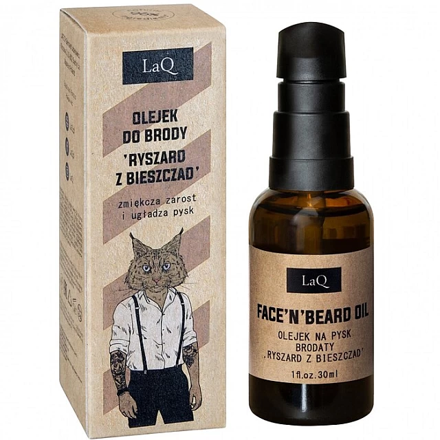 Ulje za bradu, kosu i negu kože pre i posle brijanja - LYNX 30ml | LaQ | KOZMO Ulje za bradu, kosu i negu kože pre i posle brijanja - LYNX 30ml | LaQ | KOZMO