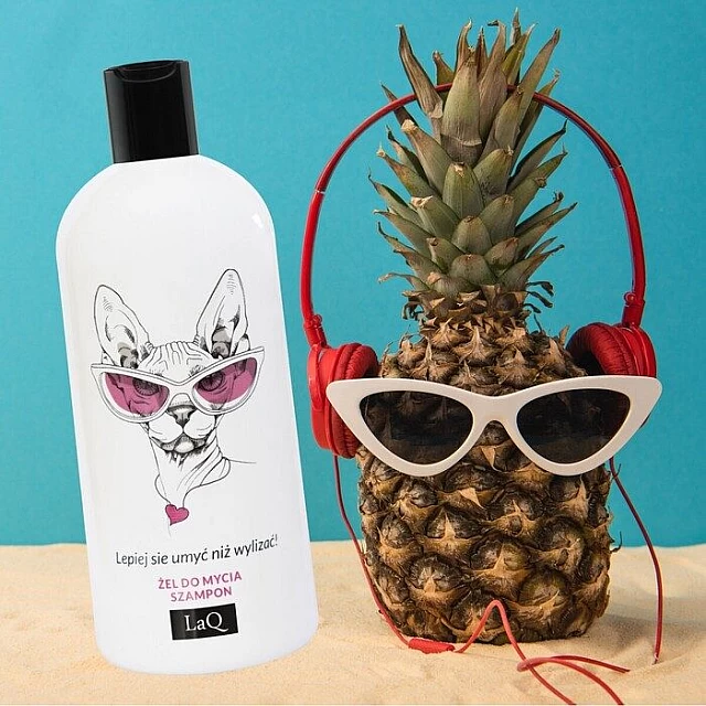 Šampon i gel za tuširanje sa svetnim i voćnim mirisom 2u1 - Kitten 300ml | LaQ | KOZMO Šampon i gel za tuširanje sa svetnim i voćnim mirisom 2u1 - Kitten 300ml | LaQ | KOZMO