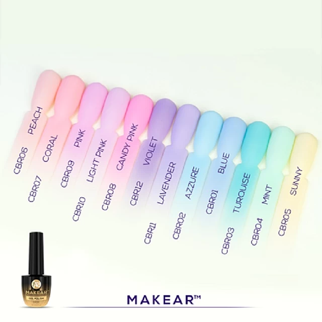 Baza za nokte Candy Pink CRB08 5907508488802| MAKEAR | Kozmo Baza za nokte Candy Pink CRB08 5907508488802| MAKEAR | Kozmo