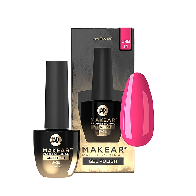 Baza za nokte Pop Pink CRB14 5904689251478| MAKEAR | Kozmo Baza za nokte Pop Pink CRB14 5904689251478| MAKEAR | Kozmo