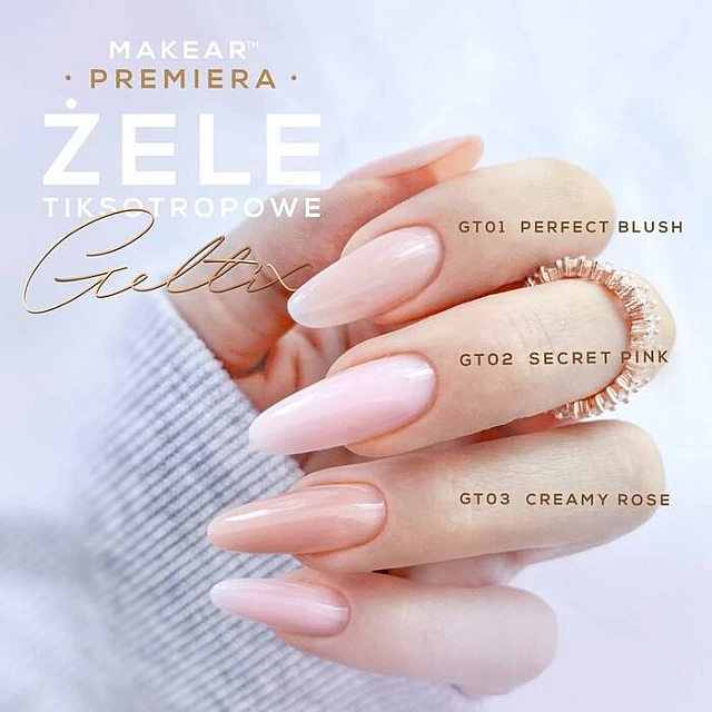 Gel Za Nokte Geltix GT03 - Creamy Rose 50ml | MAKEAR | Kozmo Gel Za Nokte Geltix GT03 - Creamy Rose 50ml | MAKEAR | Kozmo