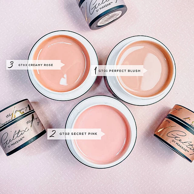 Gel Za Nokte Geltix GT03 - Creamy Rose 50ml | MAKEAR | Kozmo Gel Za Nokte Geltix GT03 - Creamy Rose 50ml | MAKEAR | Kozmo