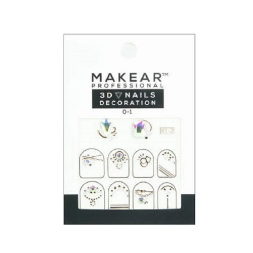 Makeart 3D Nails Decoration 01 Dekorativne nalepnice za nokte sa cirkonima