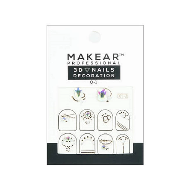 NAIL ART 01 Dekorativne nalepnice za nokte sa cirkonima |MAKEAR COSMETICS| Kozmo NAIL ART 01 Dekorativne nalepnice za nokte sa cirkonima |MAKEAR COSMETICS| Kozmo