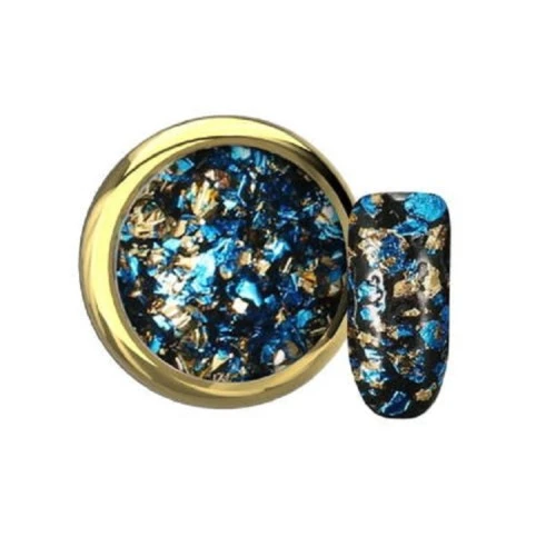 NAIL ART ALUFLAKES-GLAM FEVER ukrasne ljubičaste aluminijumske pahuljice