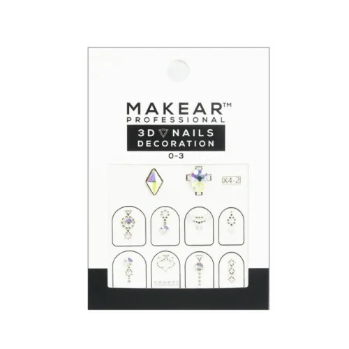 Makeart 3D Nails Decoration 03 Dekorativne nalepnice za nokte sa cirkonima