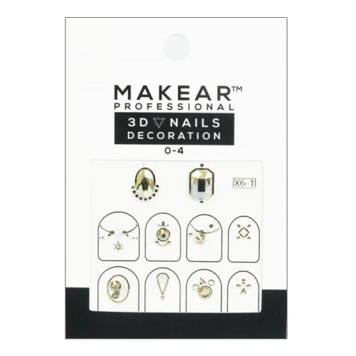 Makeart 3D Nails Decoration 04 Dekorativne nalepnice za nokte sa cirkonima