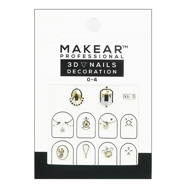 NAIL ART 04 Dekorativne nalepnice za nokte sa cirkonima |MAKEAR COSMETICS| Kozmo NAIL ART 04 Dekorativne nalepnice za nokte sa cirkonima |MAKEAR COSMETICS| Kozmo