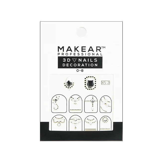 NAIL ART 08 Dekorativne nalepnice za nokte sa cirkonima |MAKEAR COSMETICS| Kozmo NAIL ART 08 Dekorativne nalepnice za nokte sa cirkonima |MAKEAR COSMETICS| Kozmo