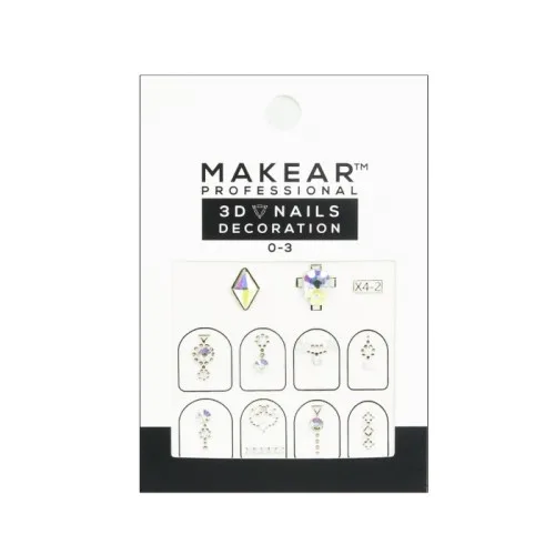 Makeart 3D Nails Decoration 09 Dekorativne nalepnice za nokte sa cirkonima