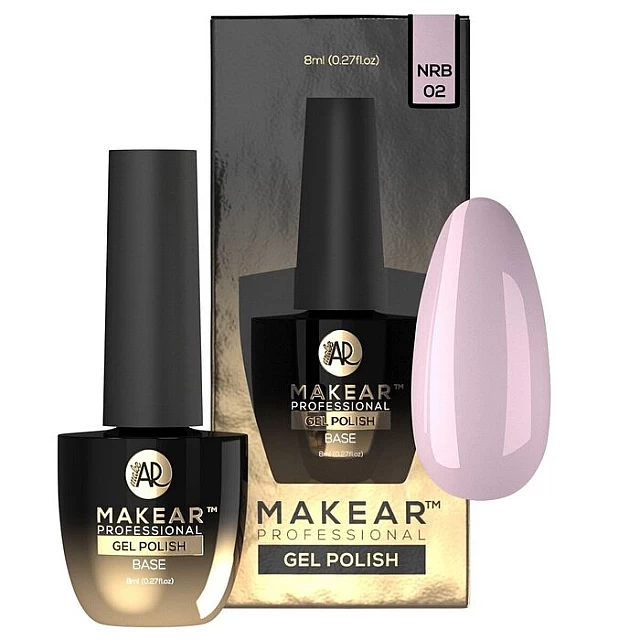 Baza za nokte NRB Jelly pink Rubber MAKEAR| MAKEAR | Kozmo Baza za nokte NRB Jelly pink Rubber MAKEAR| MAKEAR | Kozmo