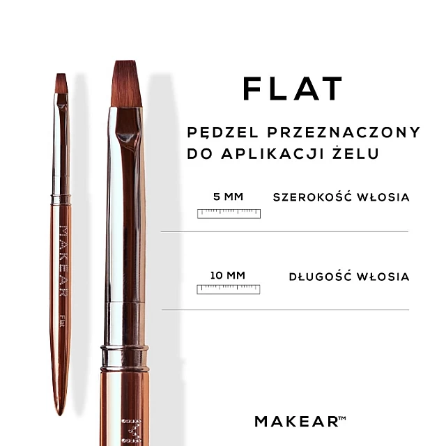 Ravna Četkica Za Nokte | MAKEAR | Kozmo Ravna Četkica Za Nokte | MAKEAR | Kozmo