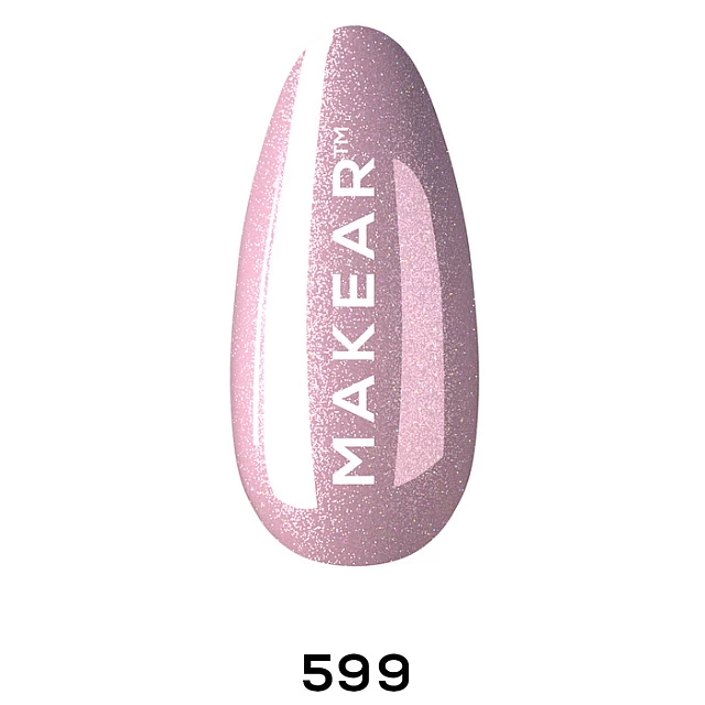 Trajni gel lak za nokte UV i LED 599 5907508480981| MAKEAR | Kozmo Trajni gel lak za nokte UV i LED 599 5907508480981| MAKEAR | Kozmo