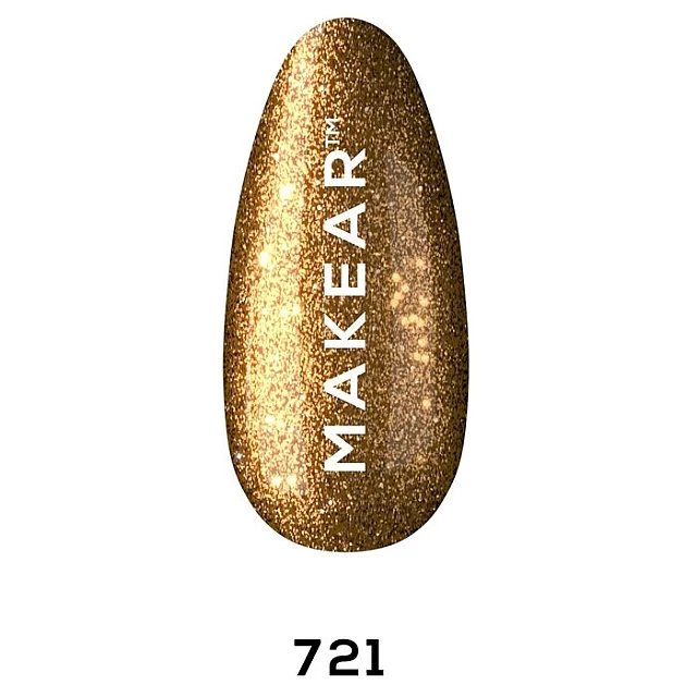 Trajni gel lak za nokte UV i LED 721 5907508481353| MAKEAR | Kozmo Trajni gel lak za nokte UV i LED 721 5907508481353| MAKEAR | Kozmo