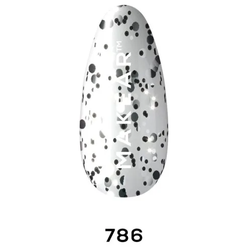 GLAMOUR Trajni gel lak za nokte UV/LED 786