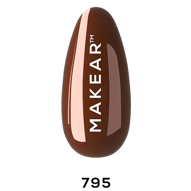 Trajni gel lak za nokte UV i LED 795 5905351348328| MAKEAR | Kozmo Trajni gel lak za nokte UV i LED 795 5905351348328| MAKEAR | Kozmo