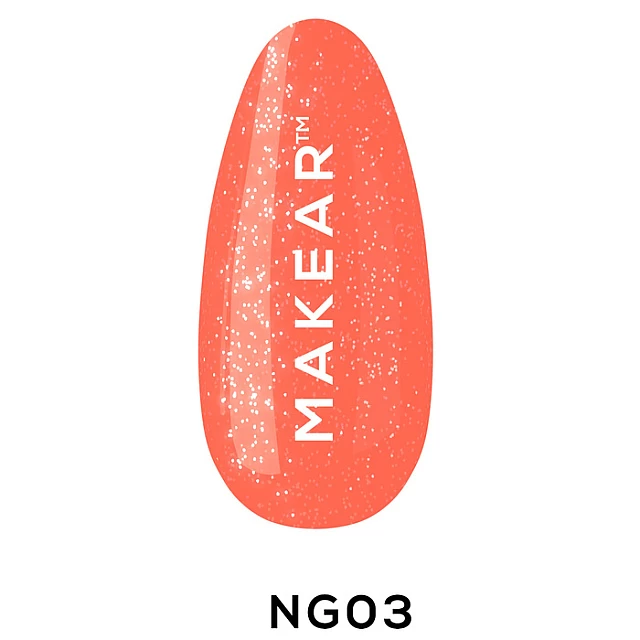 Trajni gel lak za nokte UV i LED GN03 5907508488888 | MAKEAR | Kozmo Trajni gel lak za nokte UV i LED GN03 5907508488888 | MAKEAR | Kozmo