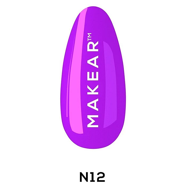 Trajni gel lak za nokte UV i LED Neon 12 5907508481858 | MAKEAR | Kozmo Trajni gel lak za nokte UV i LED Neon 12 5907508481858 | MAKEAR | Kozmo