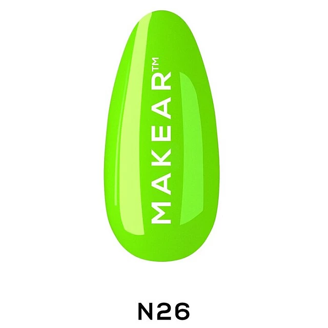 Trajni gel lak za nokte UV i LED Neon 26 5907508481858 | MAKEAR | Kozmo Trajni gel lak za nokte UV i LED Neon 26 5907508481858 | MAKEAR | Kozmo
