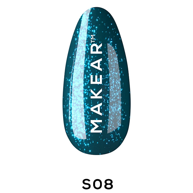 Trajni gel lak za nokte UV i LED S08 5907508482152| MAKEAR | Kozmo Trajni gel lak za nokte UV i LED S08 5907508482152| MAKEAR | Kozmo