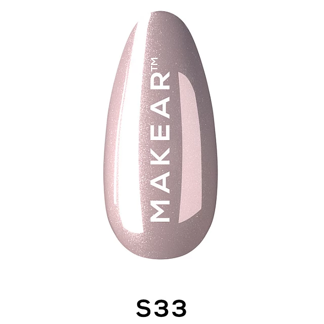 Trajni gel lak za nokte UV i LED s33 5907508487454 | MAKEAR | Kozmo Trajni gel lak za nokte UV i LED s33 5907508487454 | MAKEAR | Kozmo