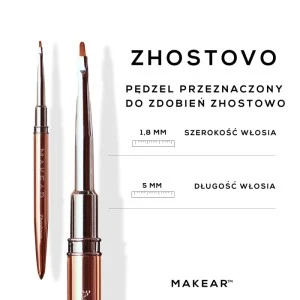 Četkica za nokte Brush Zhostovo