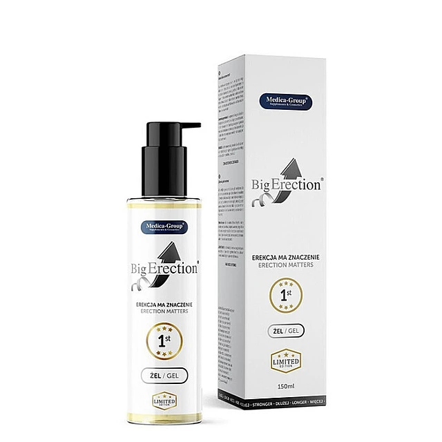 Gel za potenciju Big Erection |KOZMO| MEDICA GROUP - 5905669259033