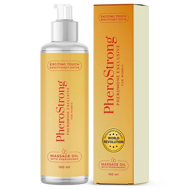 Pherostrong Exclusive ulje za masažu za žene 100ml 5905669259392 | KOZMO | MEDICA GROUP Pherostrong Exclusive ulje za masažu za žene 100ml 5905669259392 | KOZMO | MEDICA GROUP